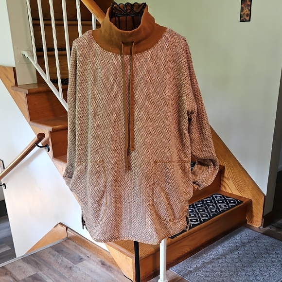 Doe & Rae Sweaters - 👚Doe & Rae Mustard and Cream Knit Sweater